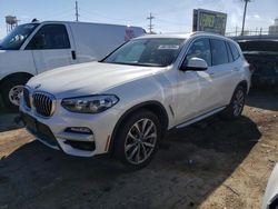 Salvage cars for sale at Chicago Heights, IL auction: 2018 BMW X3 XDRIVE30I