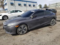 Honda Civic EXL salvage cars for sale: 2016 Honda Civic EXL