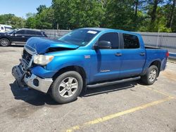 Salvage trucks for sale at Eight Mile, AL auction: 2008 Toyota Tundra Crewmax