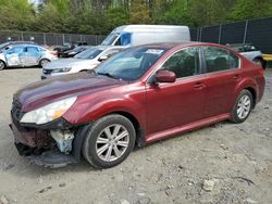 Salvage cars for sale at Waldorf, MD auction: 2011 Subaru Legacy 2.5I Premium