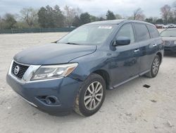 Salvage cars for sale from Copart Madisonville, TN: 2014 Nissan Pathfinder S