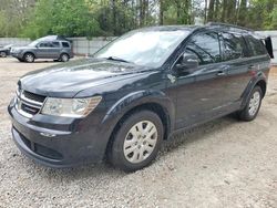 Salvage cars for sale from Copart Knightdale, NC: 2018 Dodge Journey SE