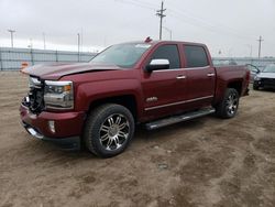 Salvage cars for sale at Greenwood, NE auction: 2017 Chevrolet Silverado K1500 High Country