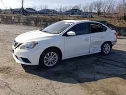 Salvage cars for sale at Marlboro, NY auction: 2017 Nissan Sentra S