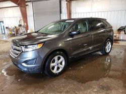Salvage cars for sale at Lansing, MI auction: 2017 Ford Edge SE