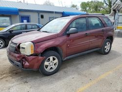 Salvage cars for sale at Wichita, KS auction: 2007 Chevrolet Equinox LS