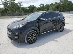 Salvage cars for sale from Copart Fort Pierce, FL: 2019 KIA Sportage EX
