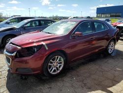 Salvage cars for sale from Copart Woodhaven, MI: 2016 Chevrolet Malibu Limited LT
