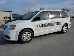 Salvage cars for sale at New Orleans, LA auction: 2017 Dodge Grand Caravan SE