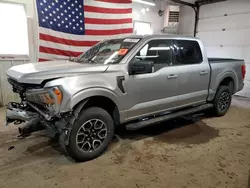 Salvage cars for sale at Lyman, ME auction: 2023 Ford F150 Supercrew