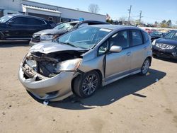 Salvage cars for sale at New Britain, CT auction: 2009 Honda FIT Sport