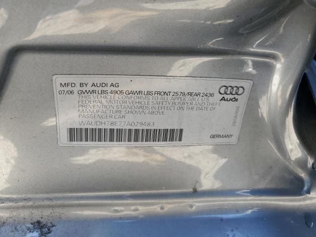 2007 Audi A4 3.2 Quattro