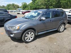 Salvage cars for sale at auction: 2012 Mitsubishi Outlander SE