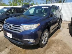 Vehiculos salvage en venta de Copart Bridgeton, MO: 2011 Toyota Highlander Limited