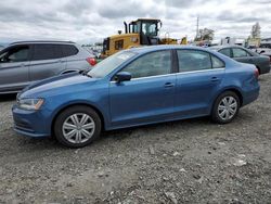 Salvage cars for sale at Eugene, OR auction: 2017 Volkswagen Jetta S