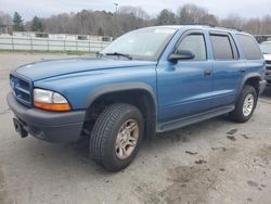 Salvage cars for sale from Copart Assonet, MA: 2003 Dodge Durango Sport