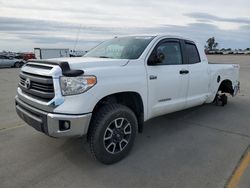 Salvage cars for sale from Copart Sacramento, CA: 2014 Toyota Tundra Double Cab SR/SR5