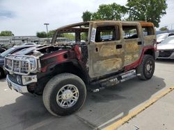 Salvage cars for sale at Sacramento, CA auction: 2007 Hummer H2