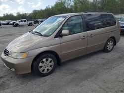 Salvage cars for sale from Copart Ellwood City, PA: 2003 Honda Odyssey EXL