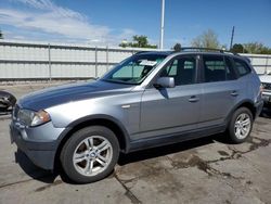 Salvage cars for sale at Littleton, CO auction: 2004 BMW X3 3.0I