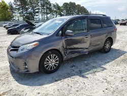 Salvage cars for sale from Copart Loganville, GA: 2020 Toyota Sienna XLE