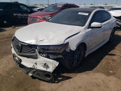 Acura salvage cars for sale: 2019 Acura TLX Technology