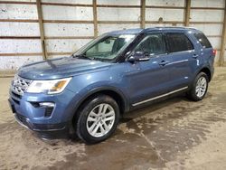 Salvage cars for sale at Columbia Station, OH auction: 2018 Ford Explorer XLT