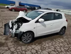 Salvage cars for sale from Copart Woodhaven, MI: 2020 Mitsubishi Mirage LE