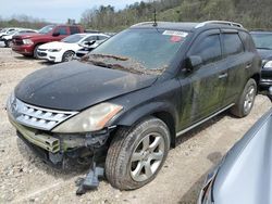 Salvage cars for sale from Copart Hurricane, WV: 2007 Nissan Murano SL
