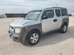 Salvage cars for sale at Andrews, TX auction: 2004 Honda Element EX