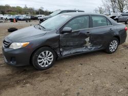 Salvage cars for sale from Copart Baltimore, MD: 2013 Toyota Corolla Base