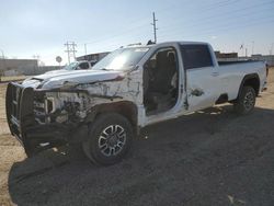 Salvage cars for sale from Copart Bismarck, ND: 2022 GMC Sierra K3500 SLE