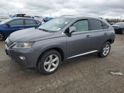 Salvage cars for sale from Copart Indianapolis, IN: 2013 Lexus RX 350 Base
