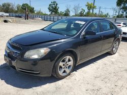 Salvage cars for sale at Riverview, FL auction: 2010 Chevrolet Malibu 1LT