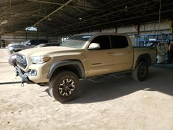 Salvage cars for sale from Copart Phoenix, AZ: 2016 Toyota Tacoma Double Cab