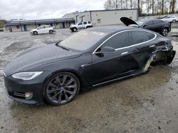 Salvage cars for sale at Arlington, WA auction: 2018 Tesla Model S