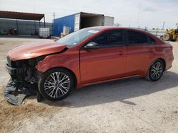 Salvage cars for sale from Copart Andrews, TX: 2023 KIA Forte GT Line