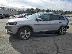 Salvage cars for sale at Exeter, RI auction: 2021 Jeep Cherokee Limited