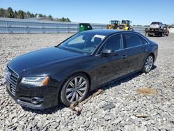 Audi salvage cars for sale: 2017 Audi A8 L Quattro