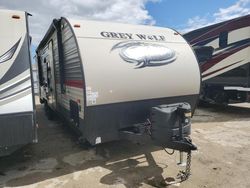 Forest River salvage cars for sale: 2018 Forest River Grey Wolf