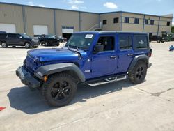 Salvage cars for sale at Wilmer, TX auction: 2018 Jeep Wrangler Unlimited Sport