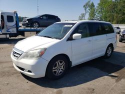 Honda salvage cars for sale: 2006 Honda Odyssey EXL