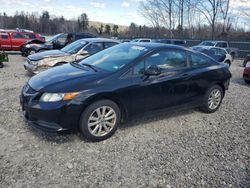 Salvage cars for sale at Candia, NH auction: 2012 Honda Civic EXL