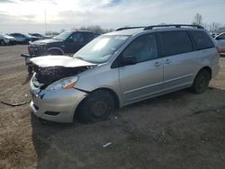 Salvage cars for sale from Copart Davison, MI: 2008 Toyota Sienna CE