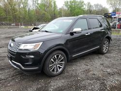 2018 Ford Explorer Platinum en venta en Finksburg, MD