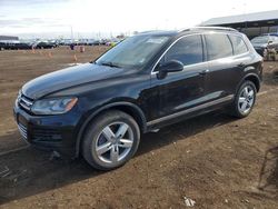 Salvage cars for sale at Brighton, CO auction: 2011 Volkswagen Touareg Hybrid