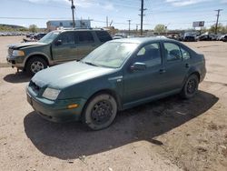Salvage cars for sale at Colorado Springs, CO auction: 2002 Volkswagen Jetta GLS TDI