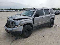 Salvage cars for sale at San Antonio, TX auction: 2016 Jeep Patriot Sport
