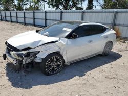 Salvage cars for sale at Riverview, FL auction: 2018 Nissan Maxima 3.5S