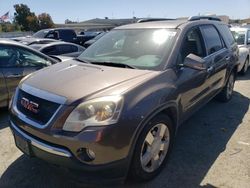 Salvage cars for sale from Copart Martinez, CA: 2008 GMC Acadia SLT-1